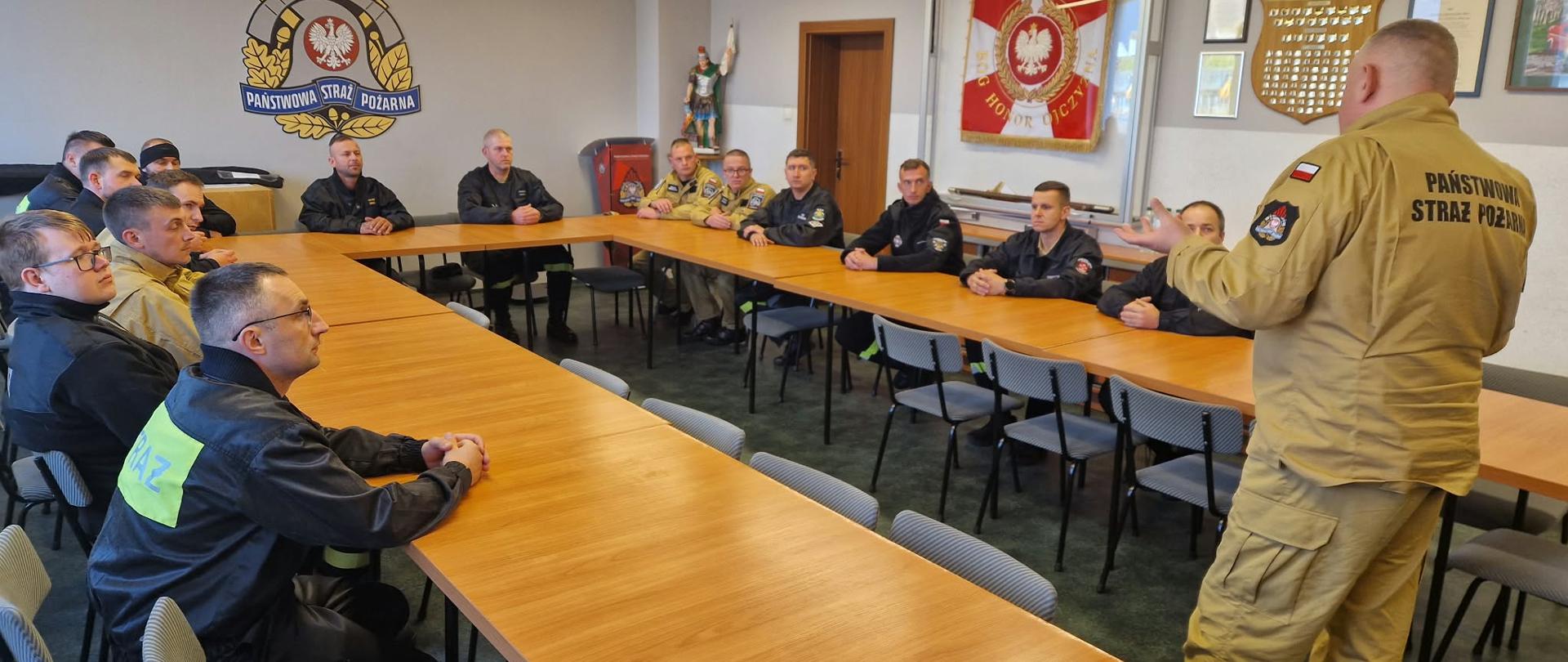 Szkolenie dowódców OSP w powiecie grodziskim