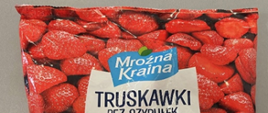 Truskawki opakowanie - Mroźna kraina