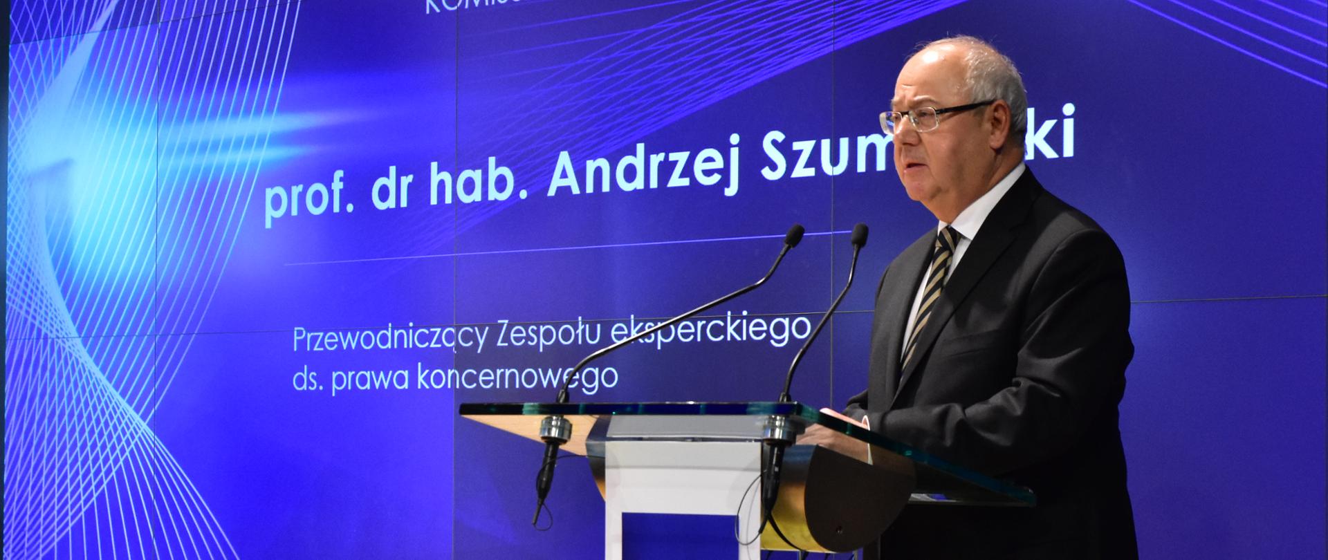 Prof. Andrzej Szumański