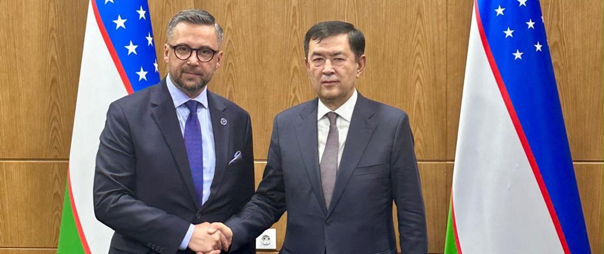 Wizyta ministra Kulaska i przedstawicieli polskich uczelni w Taszkencie