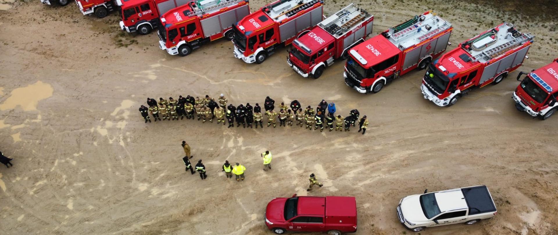 Szkolenie z jazdy terenowej dla strażaków PSP i OSP