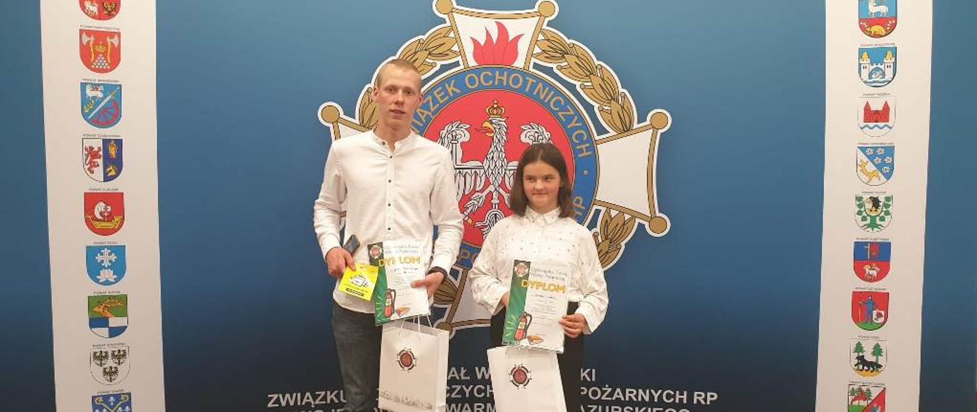 Reprezentanci powiatu ostródzkiego, którzy zakwalifikowali się do etapu krajowego turnieju. 