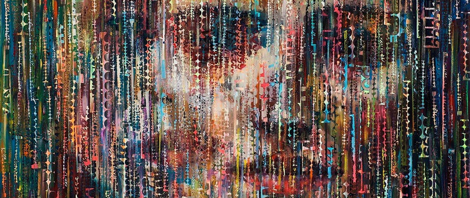 Praca malarska autorstwa Małgorzaty Kosiec