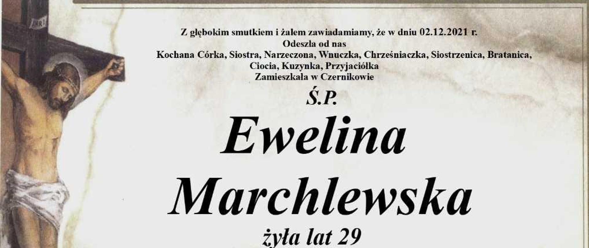 Zdjęcie przedstawia nekrolog informujący o uroczystości pogrzebowej.