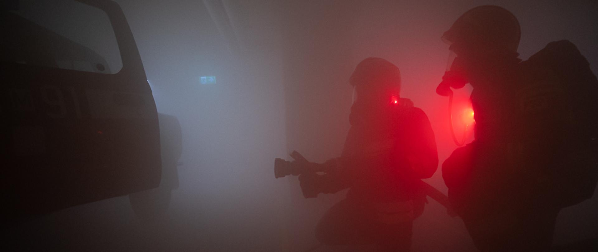 Ćwiczenia w garażu podziemnym