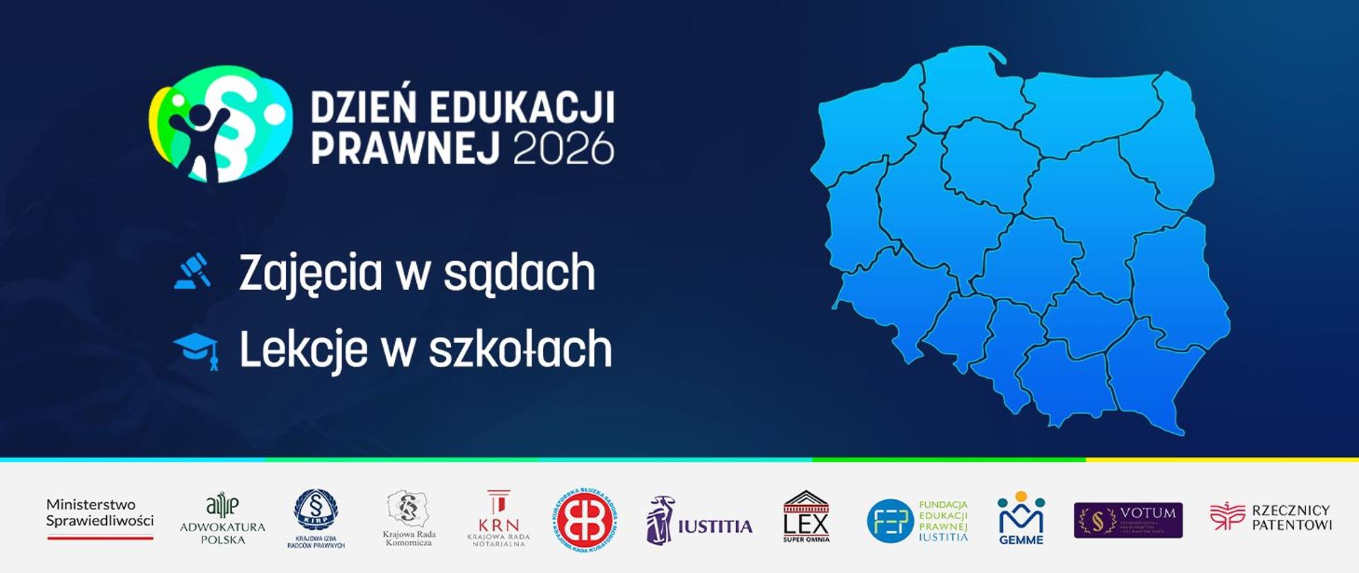 Prawnicy w szkołach, uczniowie w sądach - Dzień Edukacji Prawnej 2026
