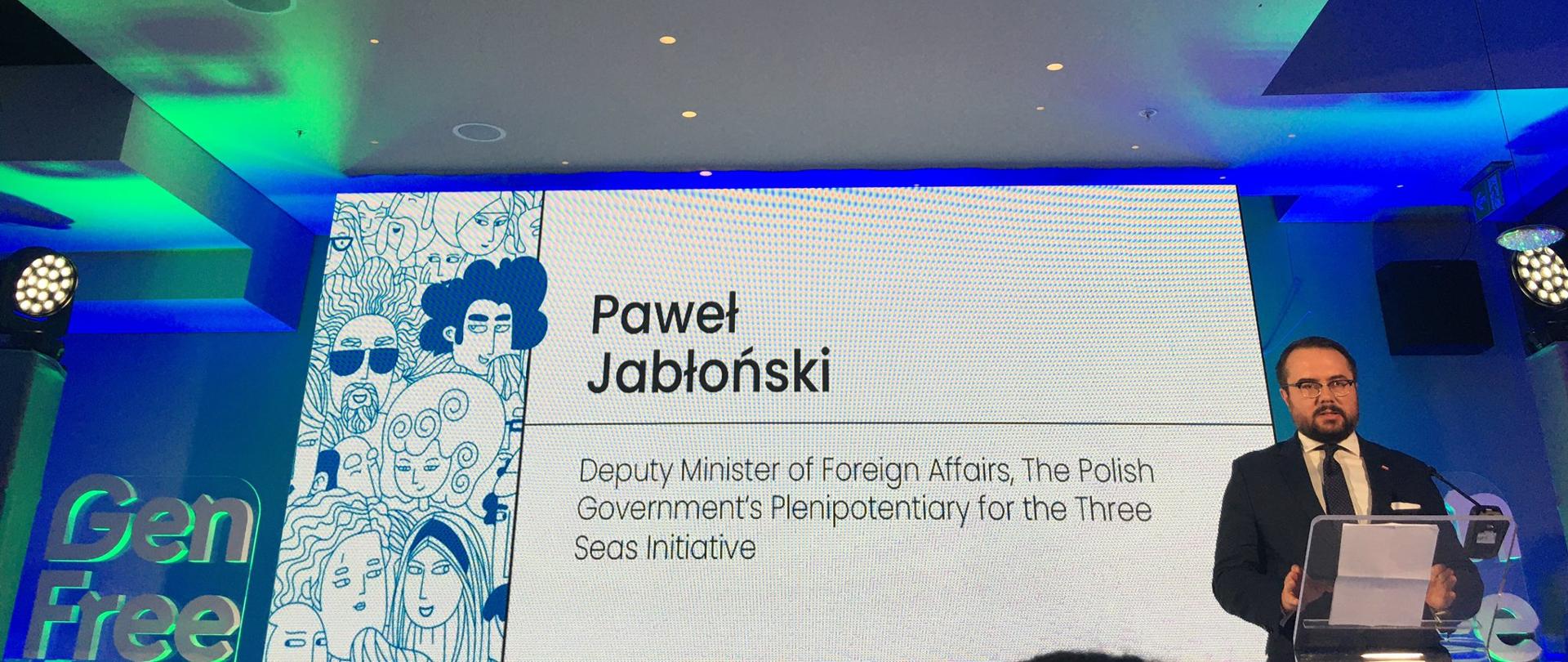 Współpraca między Danią a Polską i Inicjatywą Trójmorza tematami rozmów wiceministra Jabłońskiego w Kopenhadze