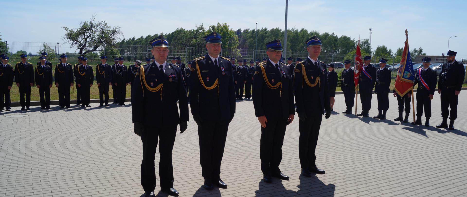 Uroczyste obchody z okazji Dnia Strażaka w Komendzie Powiatowej PSP we Wrześni