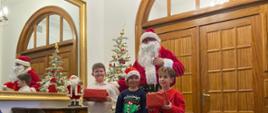 Meeting of Santa Claus with the youngest Poles in Alsace.
