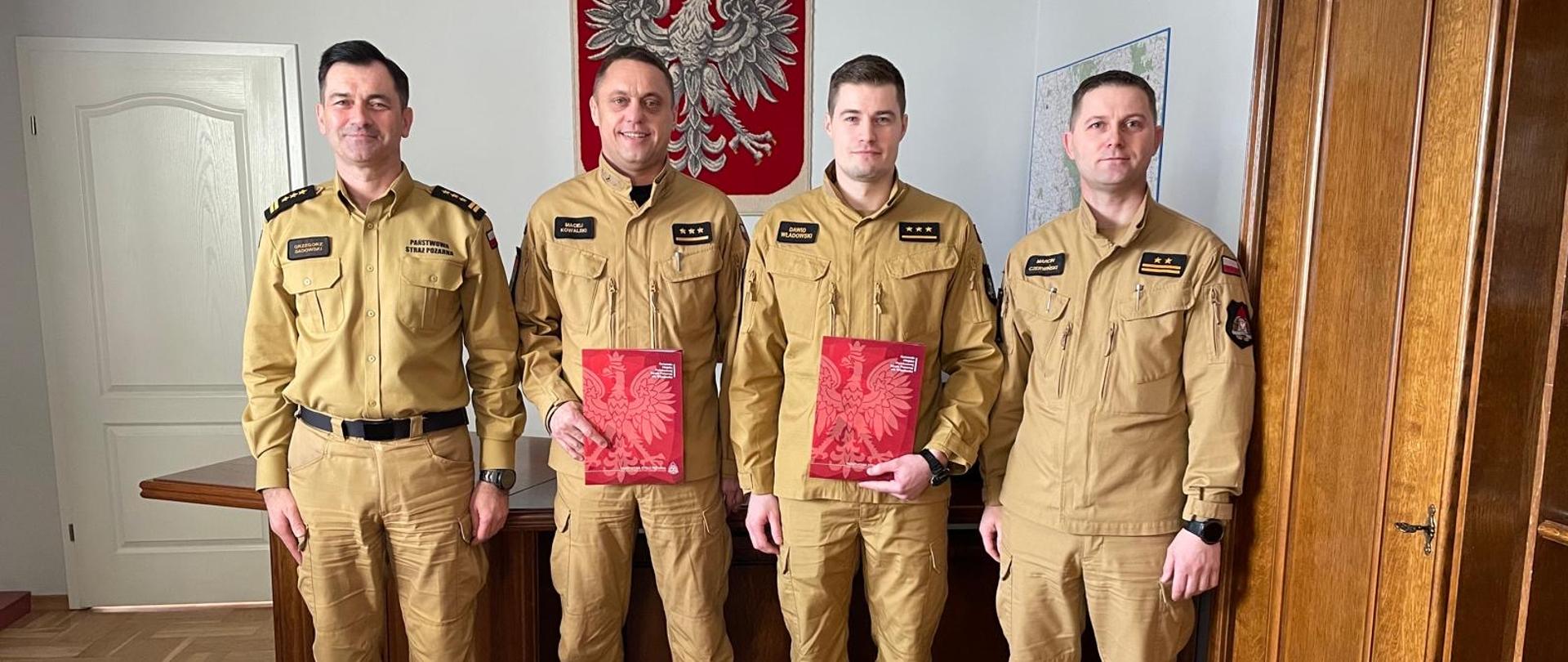 Awanse w Jednostce Ratowniczo-Gaśniczej nr 1 we Włocławku