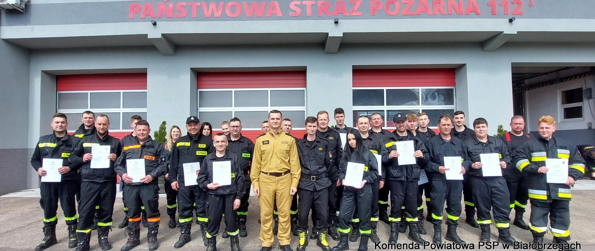 Egzamin szkolenia podstawowego OSP 