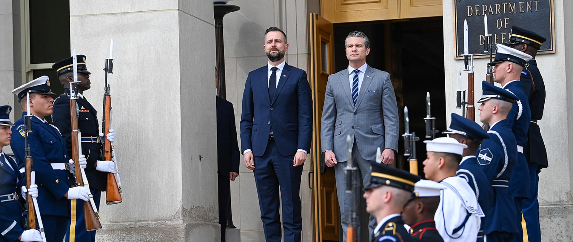 W dniach 26-27 maja 2025 r. Władysław Kosiniak-Kamysz wicepremier, minister obrony narodowej przebywał z wizytą w USA. Fot. plut. Wojciech Król/MON