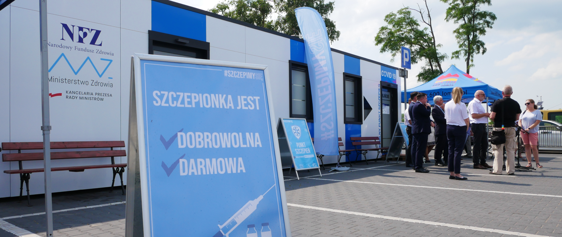 Zaszczep się w Łomży bez wcześniejszej rejestracji