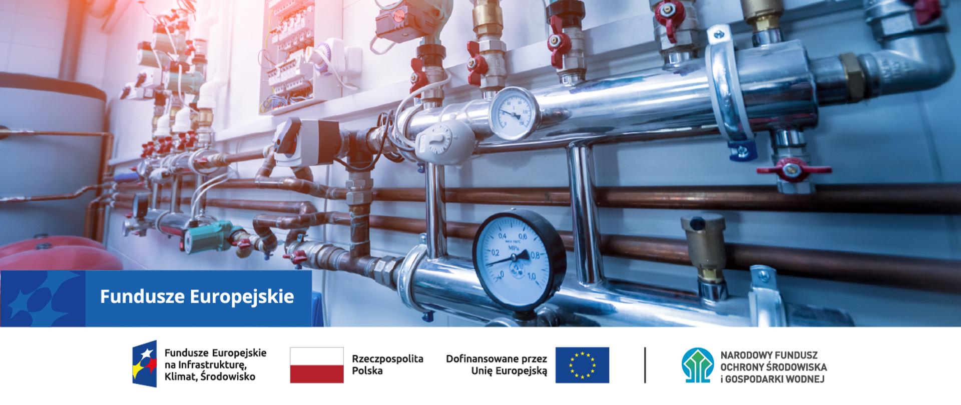 Grafika ilustracyjna. Fundusze Europejskie.Na grafice znajduje się ciąg znaków dla programu FEnIKS oraz znak marki Fundusze Europejskie.