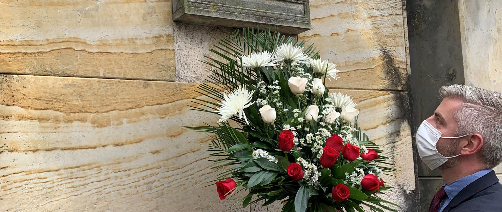 Tumba de Felipe Mauricio Martín, prócer de la Independencia de Colombia.