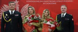 Uroczyste ślubowanie nowoprzyjętych strażaków w KM PSP w Chorzowie