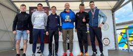 2 miejsce strażaków z KW PSP Rzeszów w III Biegu Sztafetowym Strażaków 6x5 km
