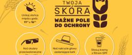 infografika jak uniknąć czerniaka