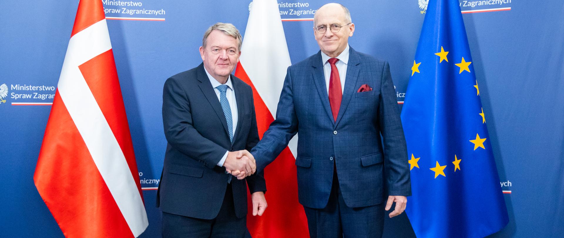Wizyta szefa dyplomacji Królestwa Danii w Warszawie