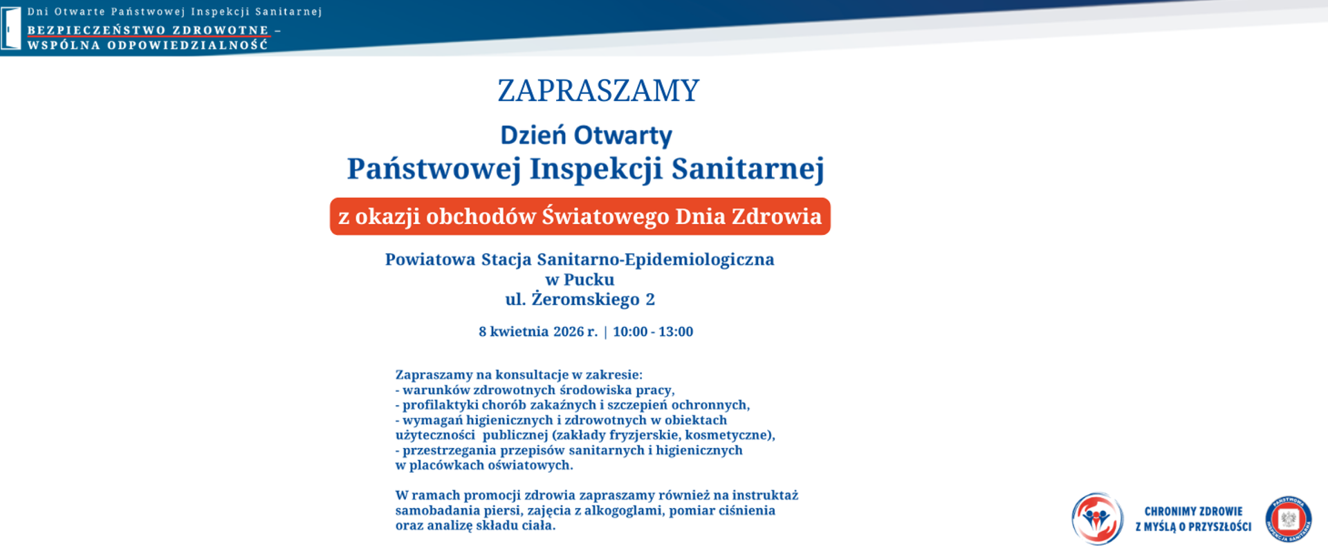 Dzień Otwarty Państwowej Inspekcji Sanitarnej
