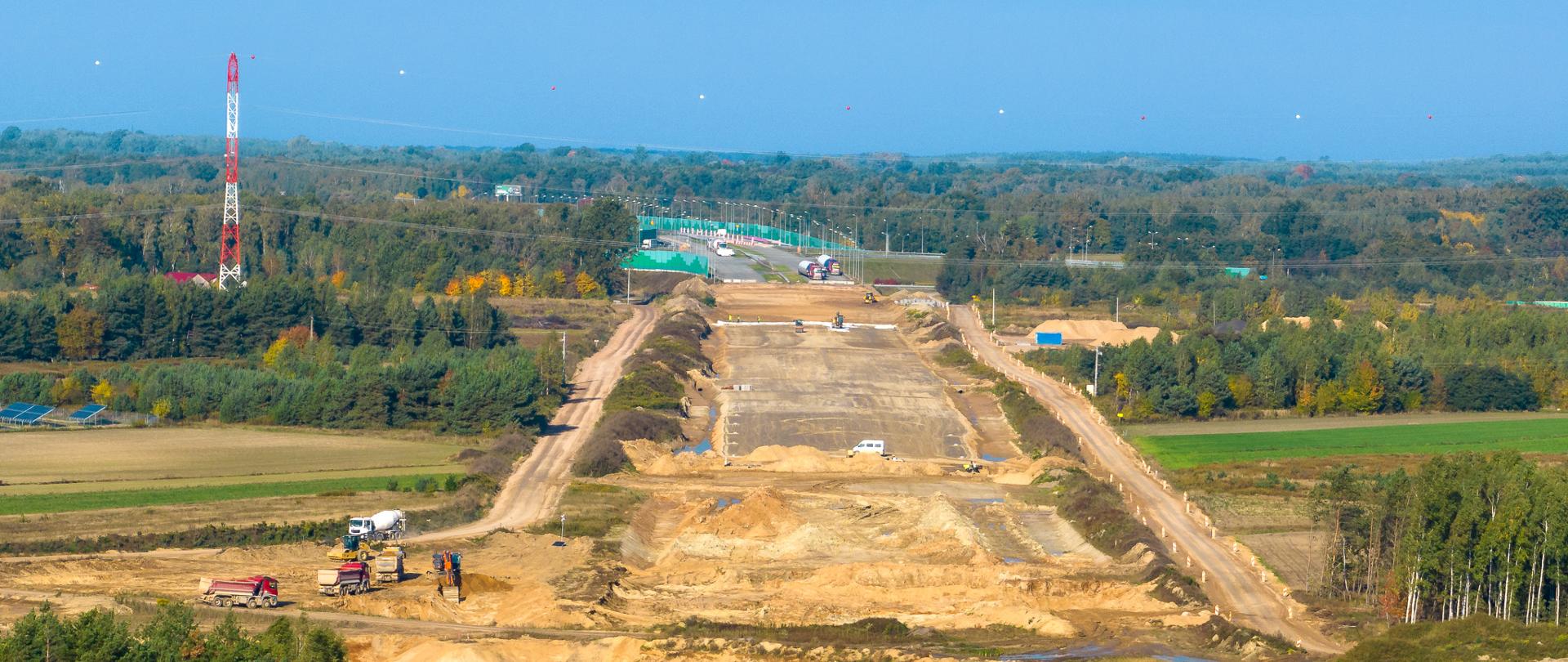 Budowa A2 Kałuszyn - Groszki