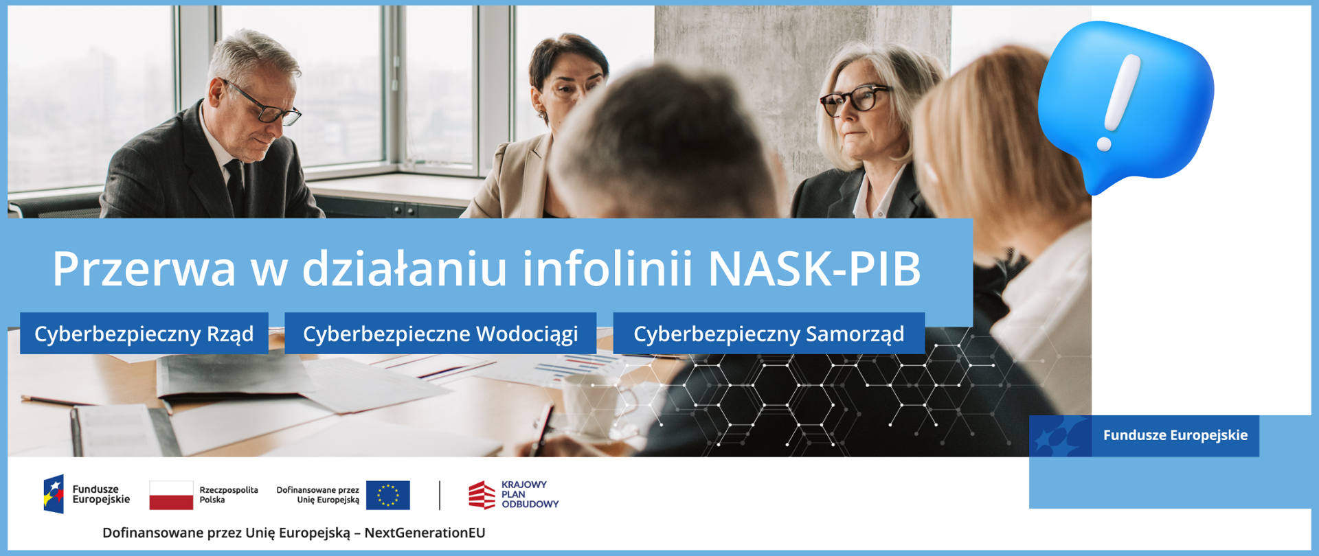 Przerwa w działaniu infolinii