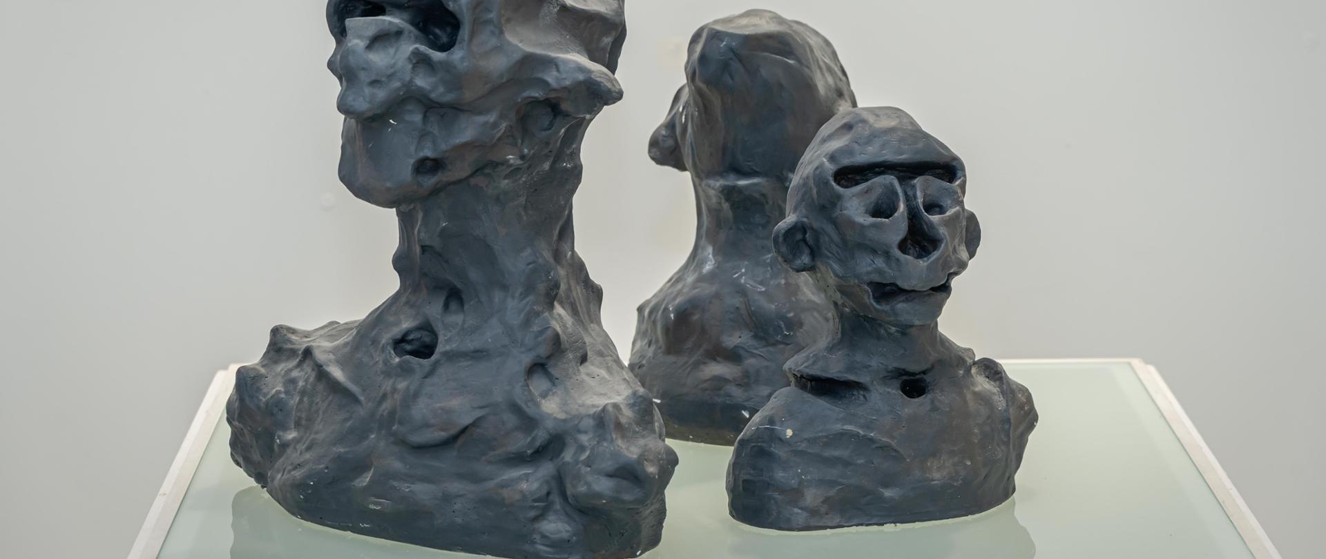 Prace prezentowanie na wystawie w CDS