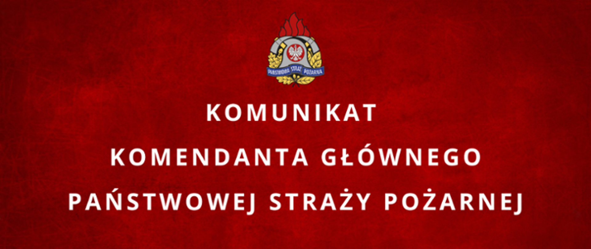 Baner - Komunikat