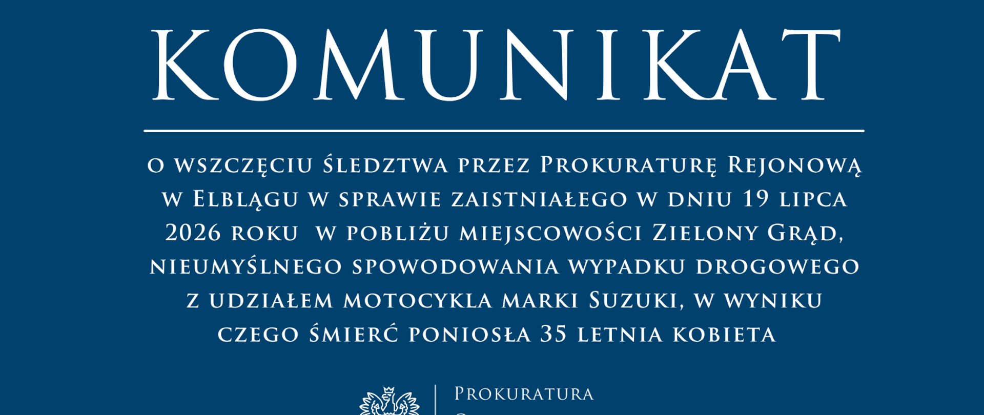 KOMUNIKAT 