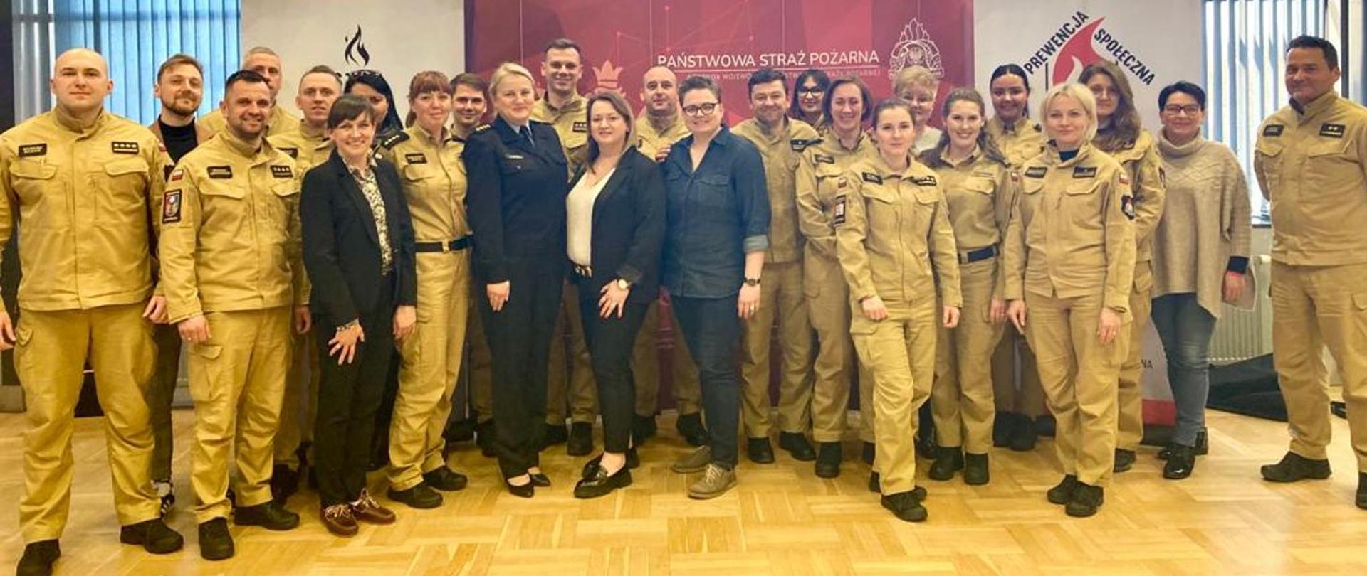 Odprawa Wydziału Prewencji Społecznej KG PSP z Wojewódzkimi Koordynatorami Prewencji Społecznej "KRAKÓW 2023"