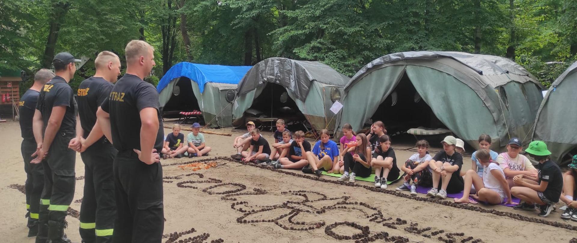 „Bezpieczne wakacje 2023” na obozach harcerskich. 