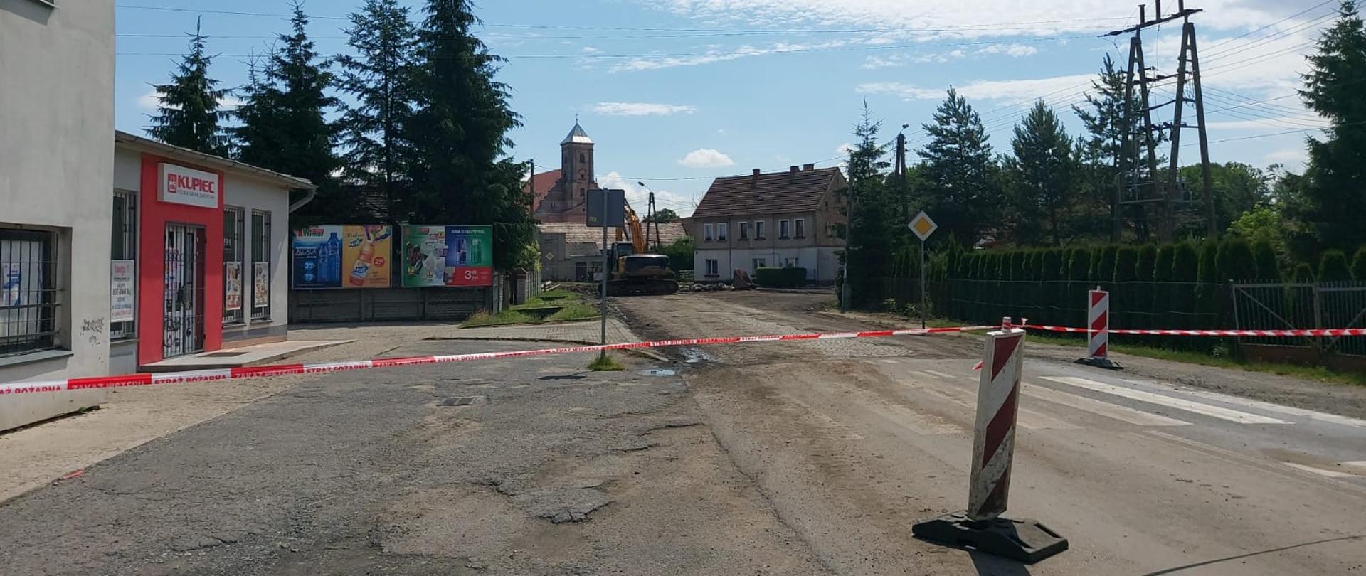 Niewybuch w miejscowości Kopice. Podczas prac remontowych mostu w centrum miasta natrafiono na niewybuch.