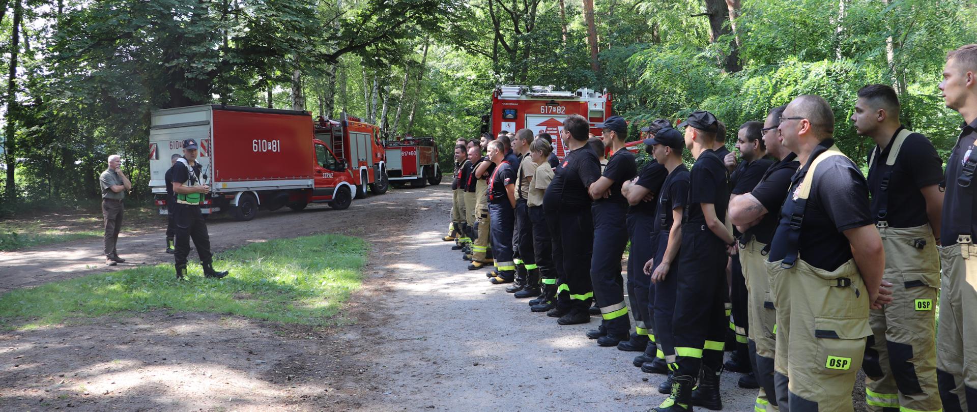 POŻAR LASU – ĆWICZENIA