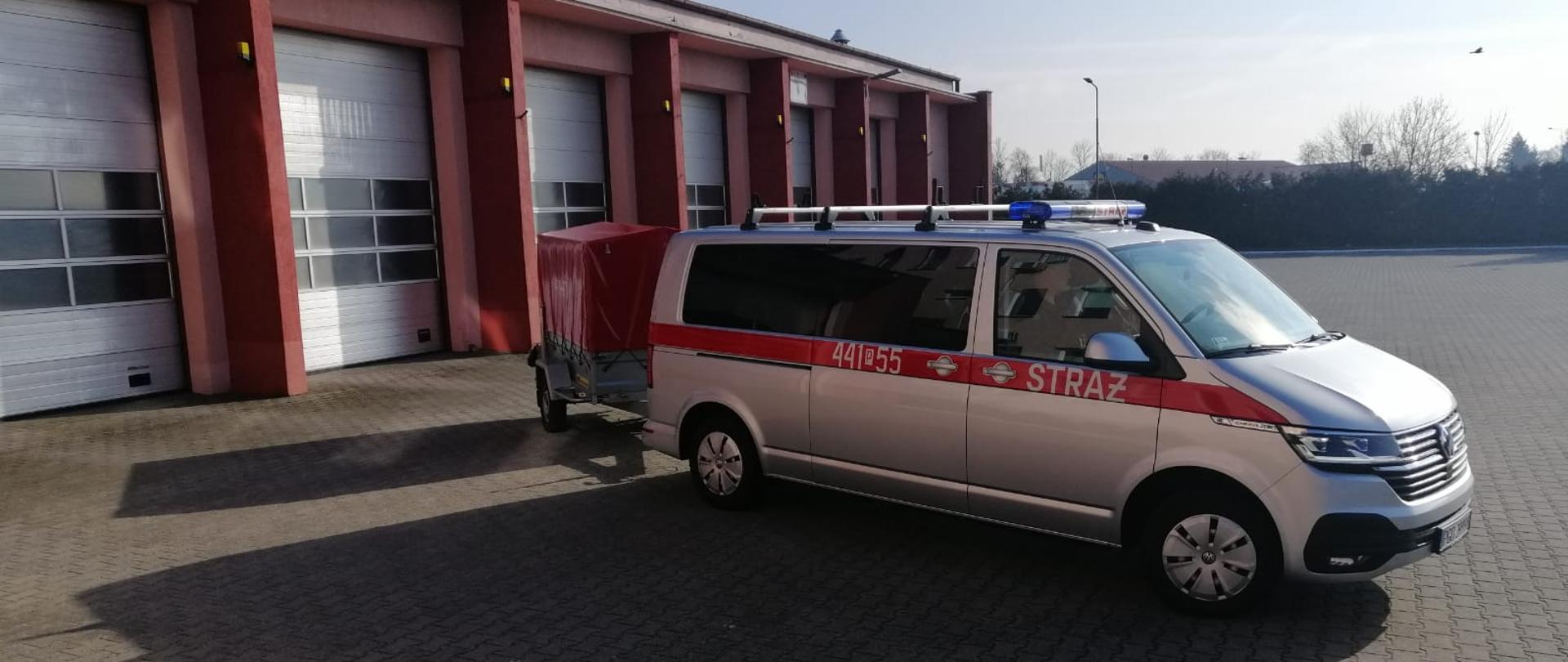 Transport sprzętu strażackiego 