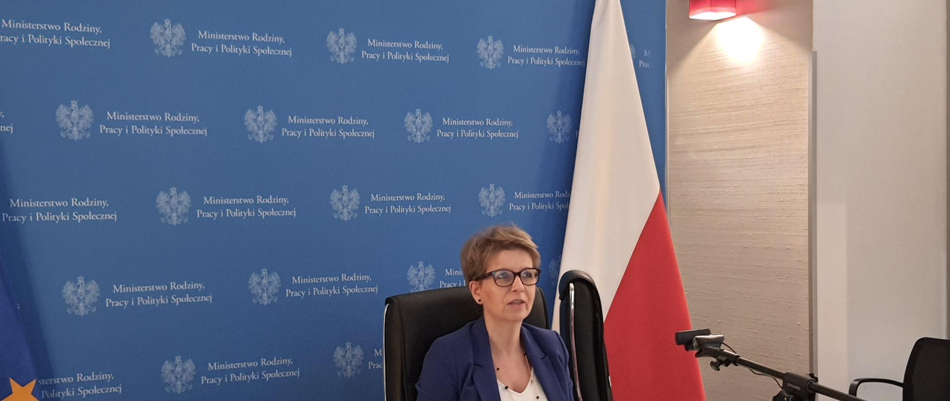 Wiceminister Alina Nowak 