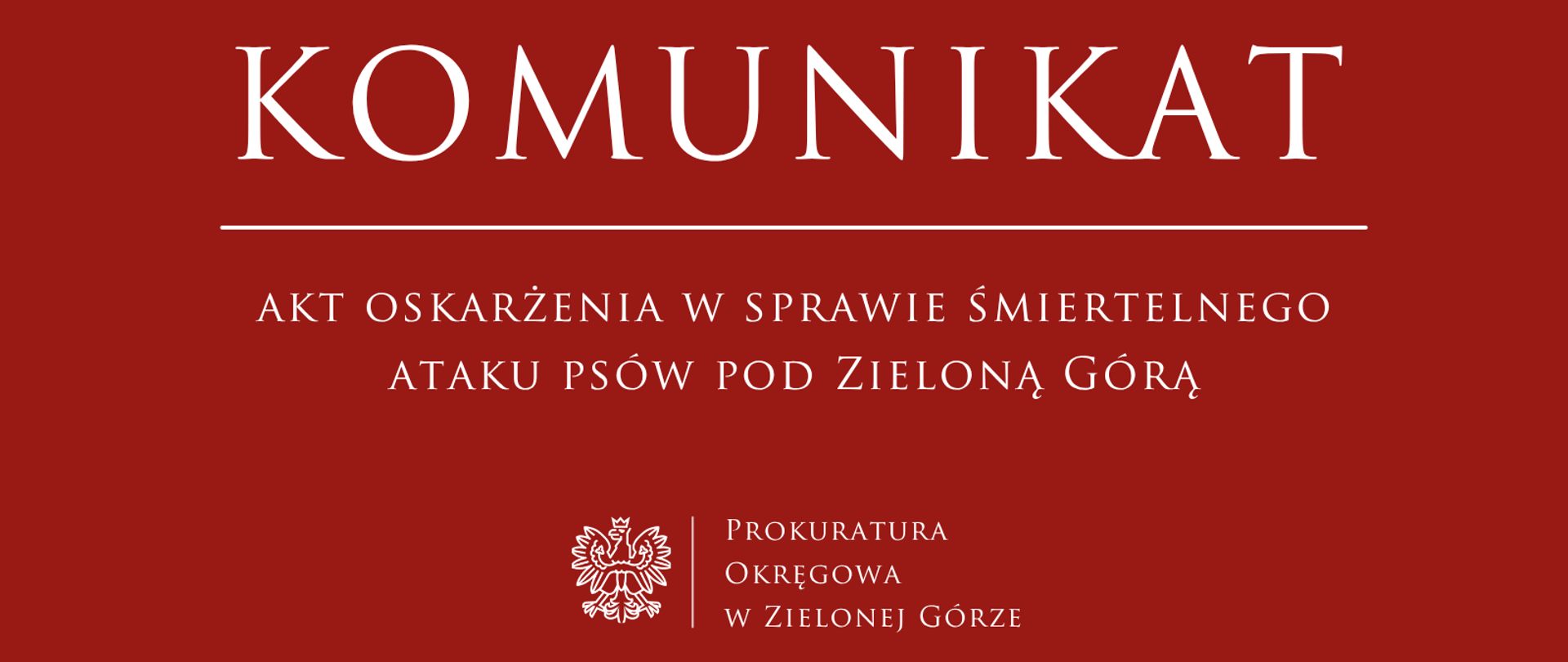Śmiertelny atak psów pod Zieloną Górą