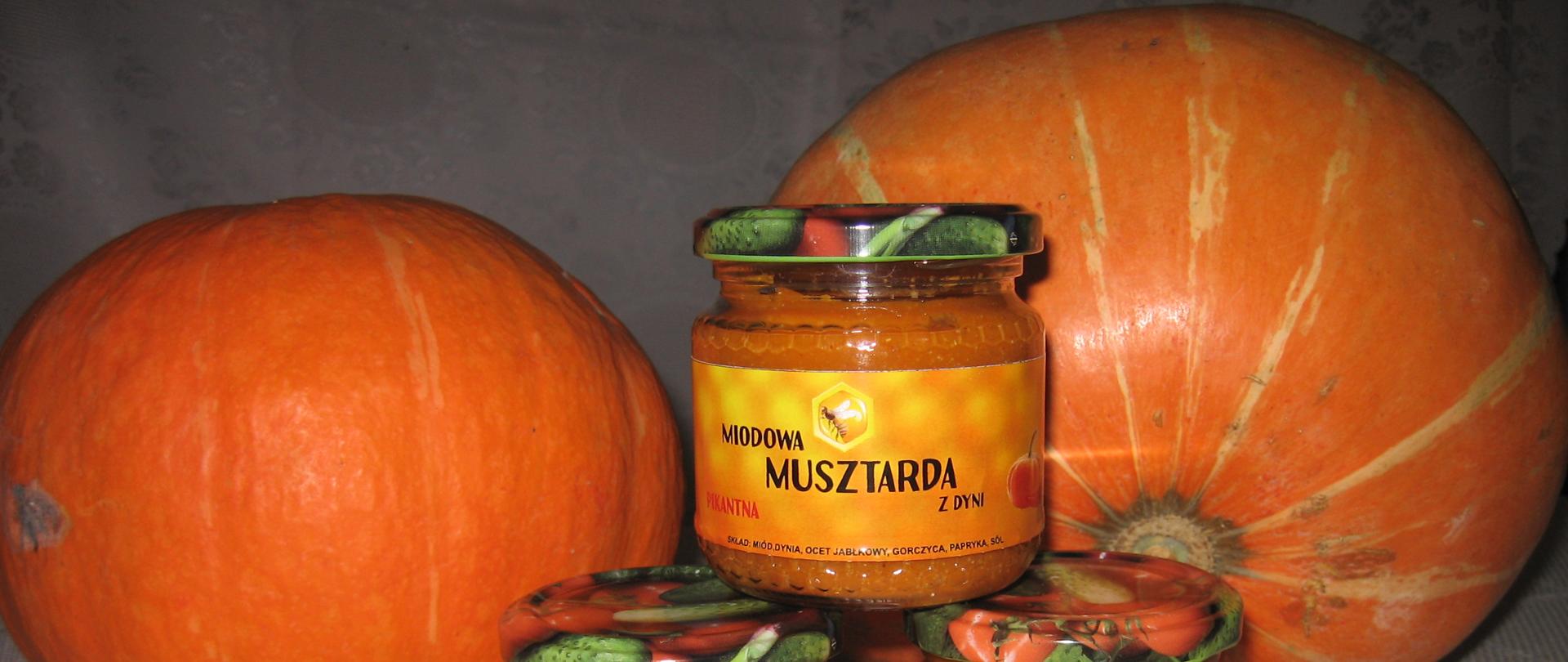 miodowa musztarda z dyni - pikantna i łagodna