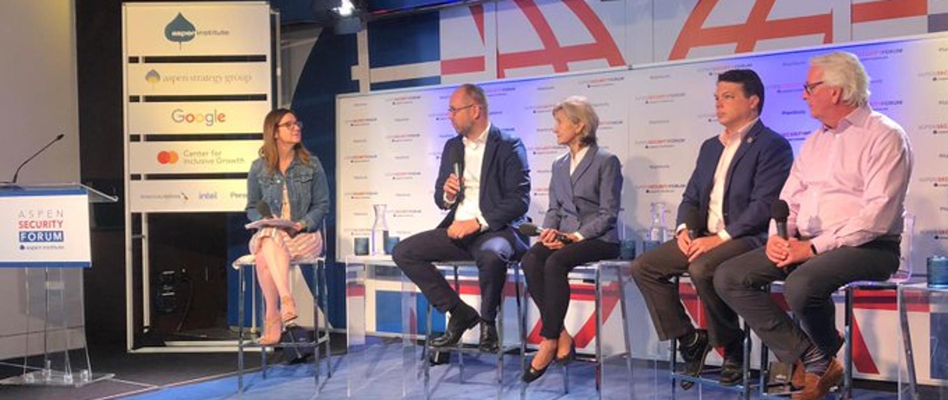 Deputy Foreign Minister Marcin Przydacz took part in the 13th Aspen Security Forum conference.