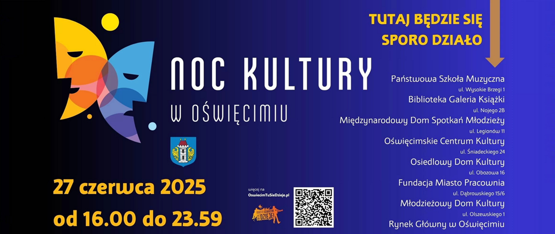 Noc kultury w Oświęcimiu 2025