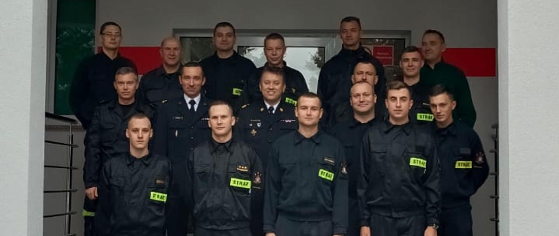 Wizyta Mazowieckiego Komendanta Wojewódzkiego Państwowej Straży Pożarnej w Komendzie Powiatowej Państwowej Straży Pożarnej w Ciechanowie