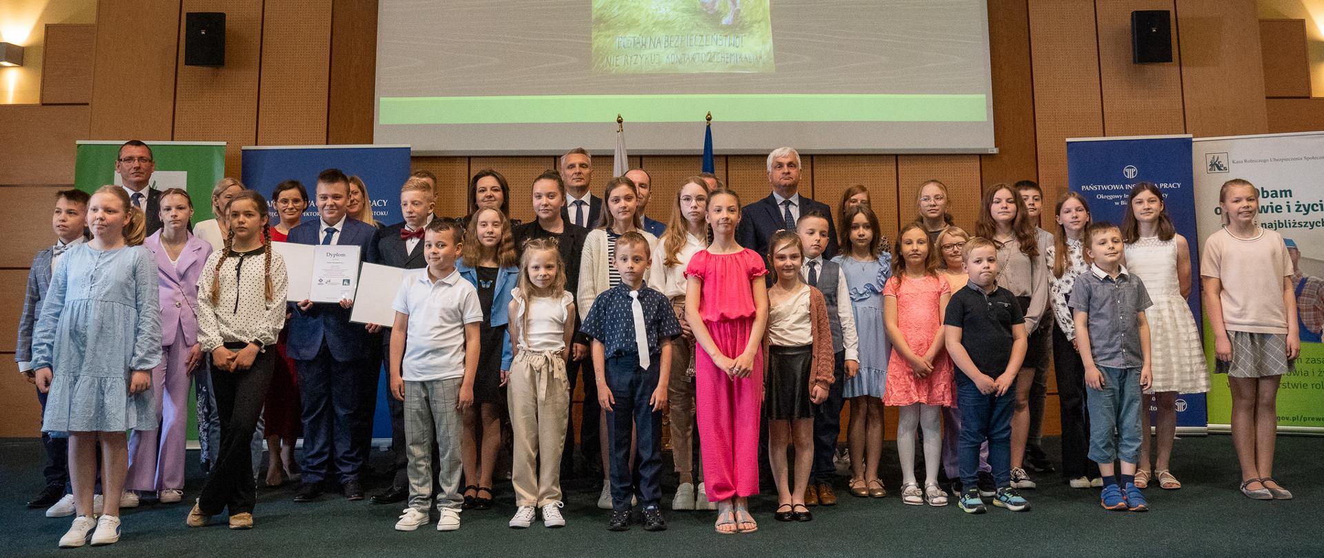 Podlaskie dzieci i młodzież z wyróżnieniami w konkursie KRUS 