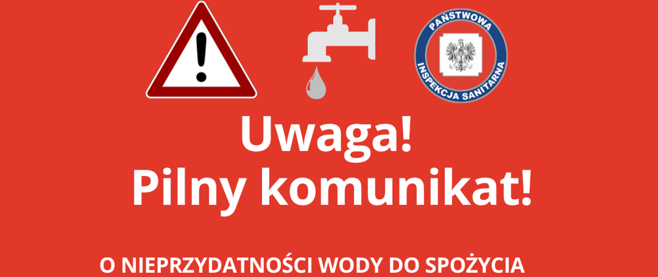 Brak przydatności wody do spożycia w miejscowości Zatyle