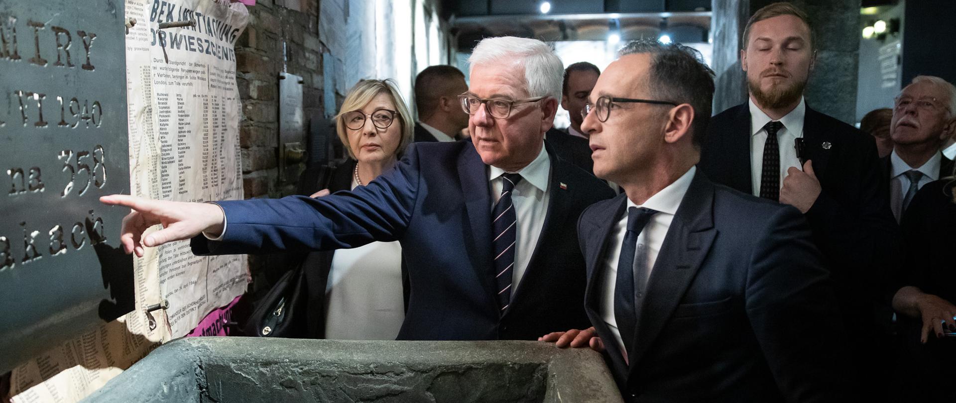 Ministrowie spraw zagranicznych Polski i Niemiec upamiętnili 75. rocznicę Powstania Warszawskiego