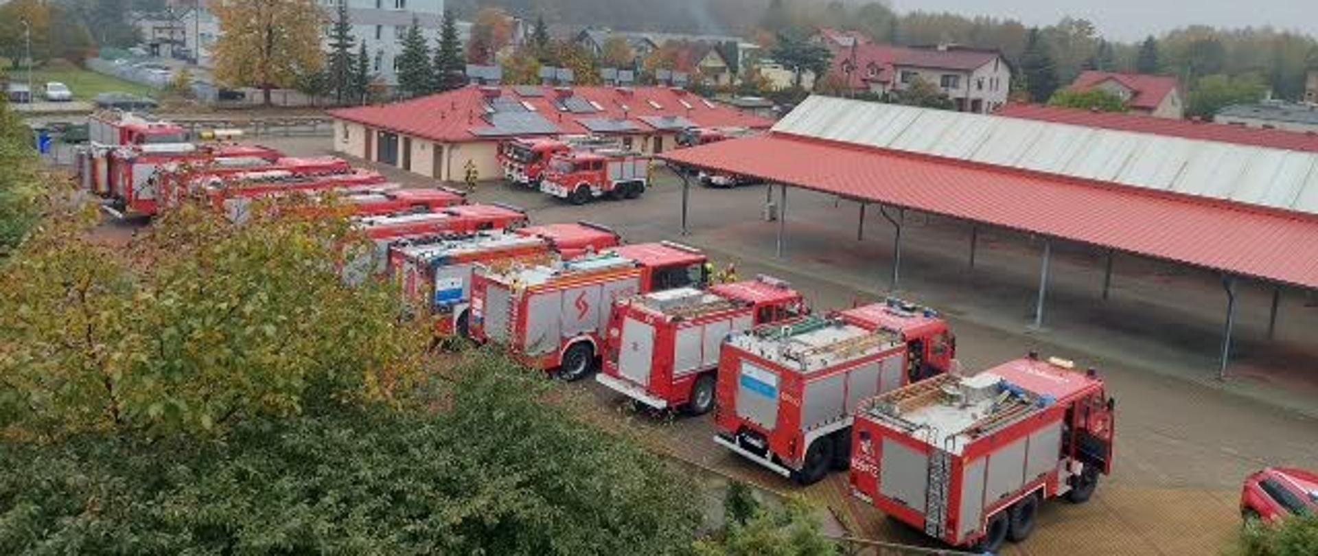 Ćwiczenia Kompanii Gaśniczej Szydłowiec