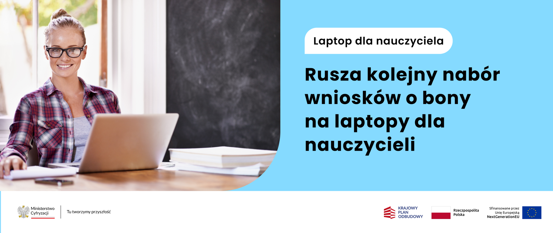 Rusza kolejny nabór wniosków o bony na laptopy dla nauczycieli