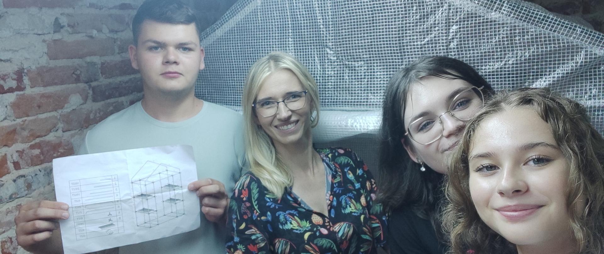 Hodowla boczniaków w ZSCKR w Lututowie