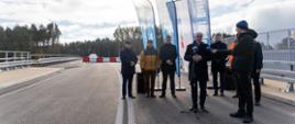 Rail Baltica: otwarcie wiaduktu nad torami w Łapach