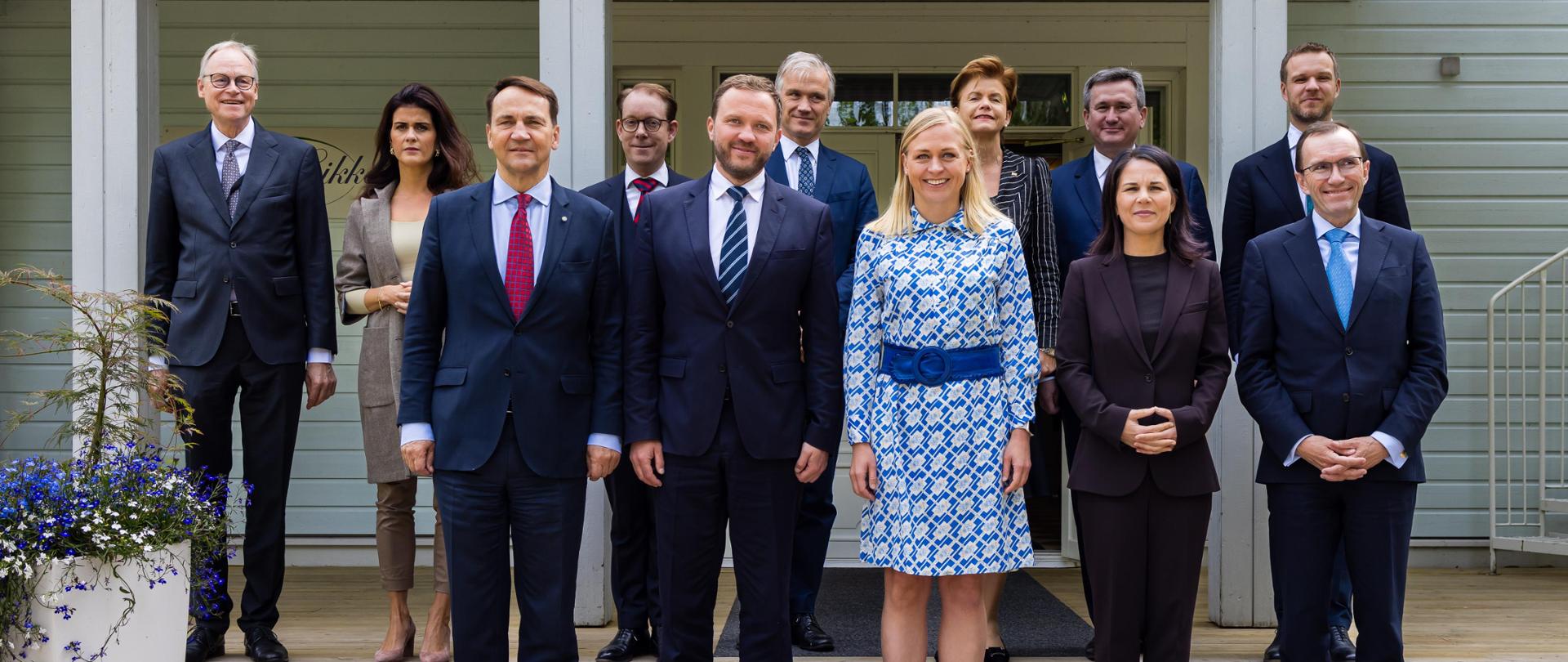 Minister Sikorski takes part in the Ministerial Session of the Council of the Baltic Sea States in Porvoo, Finland