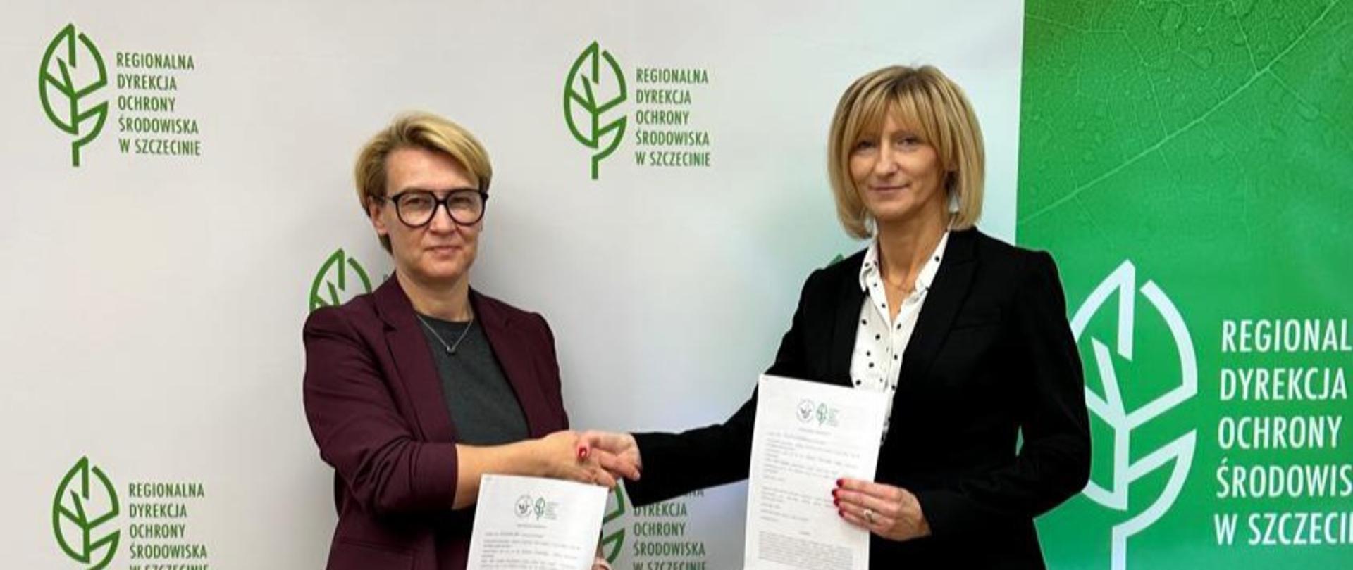 Porozumienie o współpracy RDOŚ Szczecin Wydział Nauk Ścisłych i Przyrodniczych Uniwersytetu Szczecińskiego