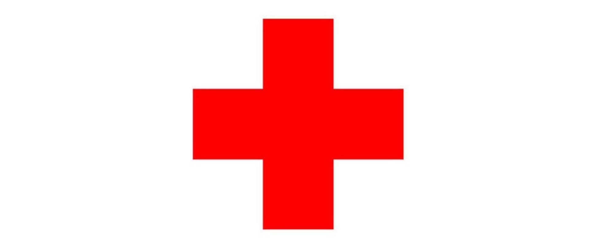 czerwony krzyż